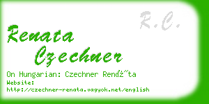 renata czechner business card